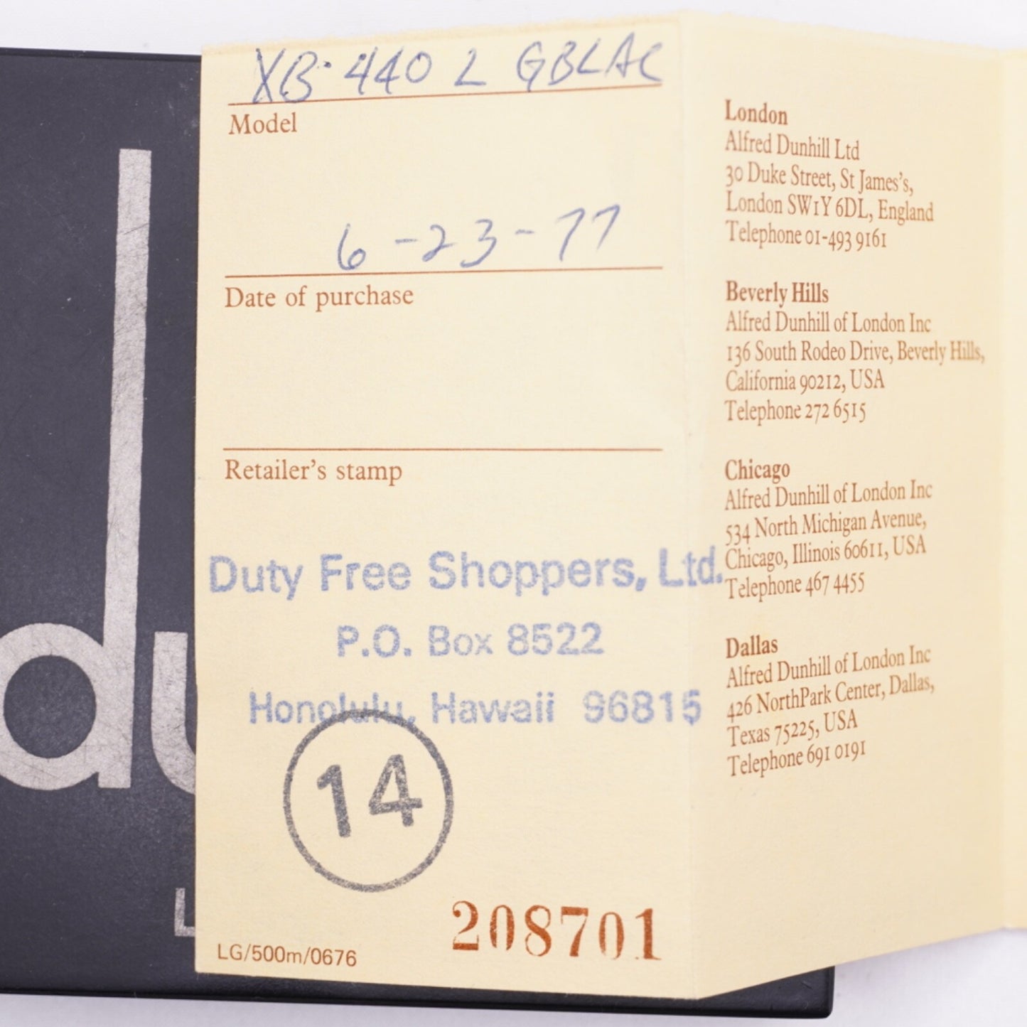 Brand New Sealed_Dunhill Lighter Blue_ Lapis Lazuli