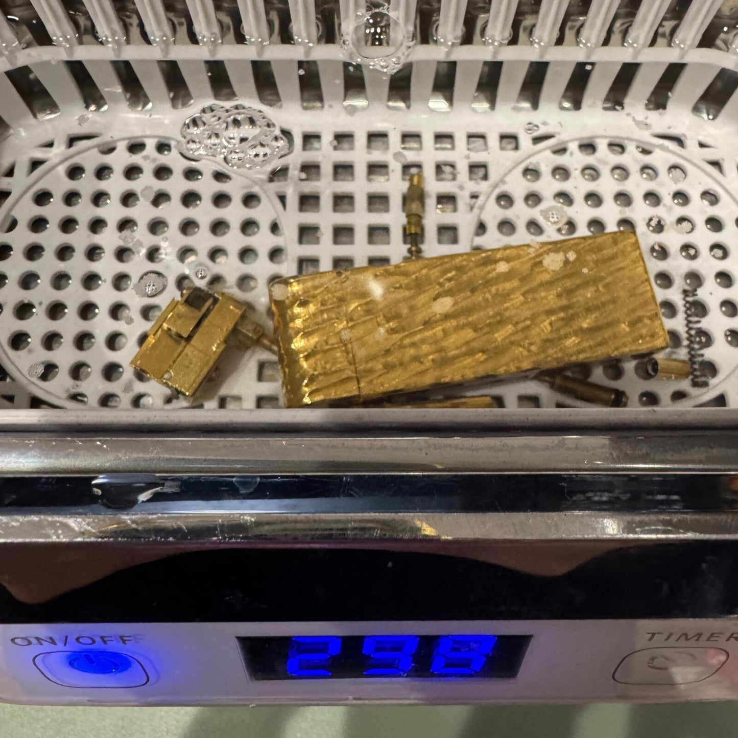 Dunhill Dome Lighter Gold plated with Red Lacquer_ Fully Working Condition