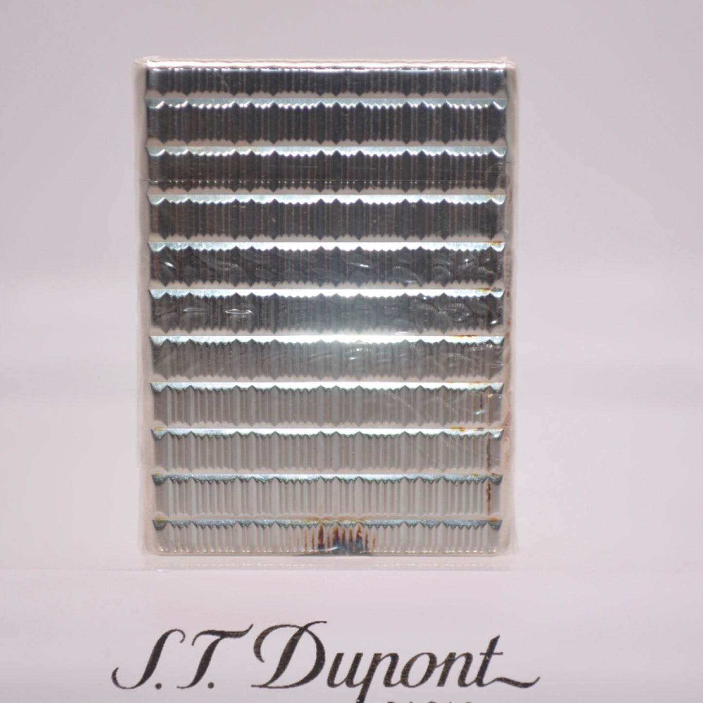 Brand New Sealed_Dupont Lighter silver plate