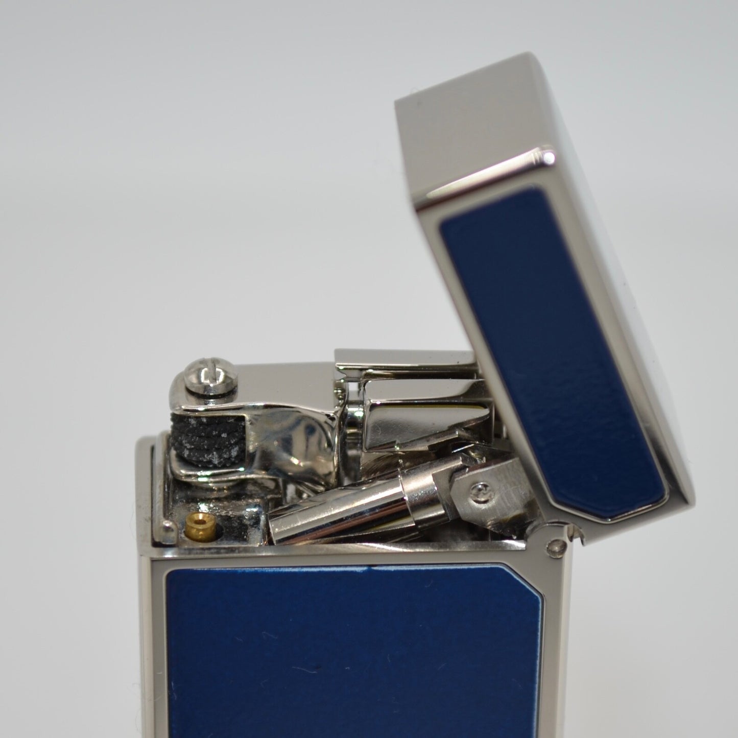 Brand New Unused Dunhill 2021 Model Roller Gas Lighter - Red, Blue, Yellow