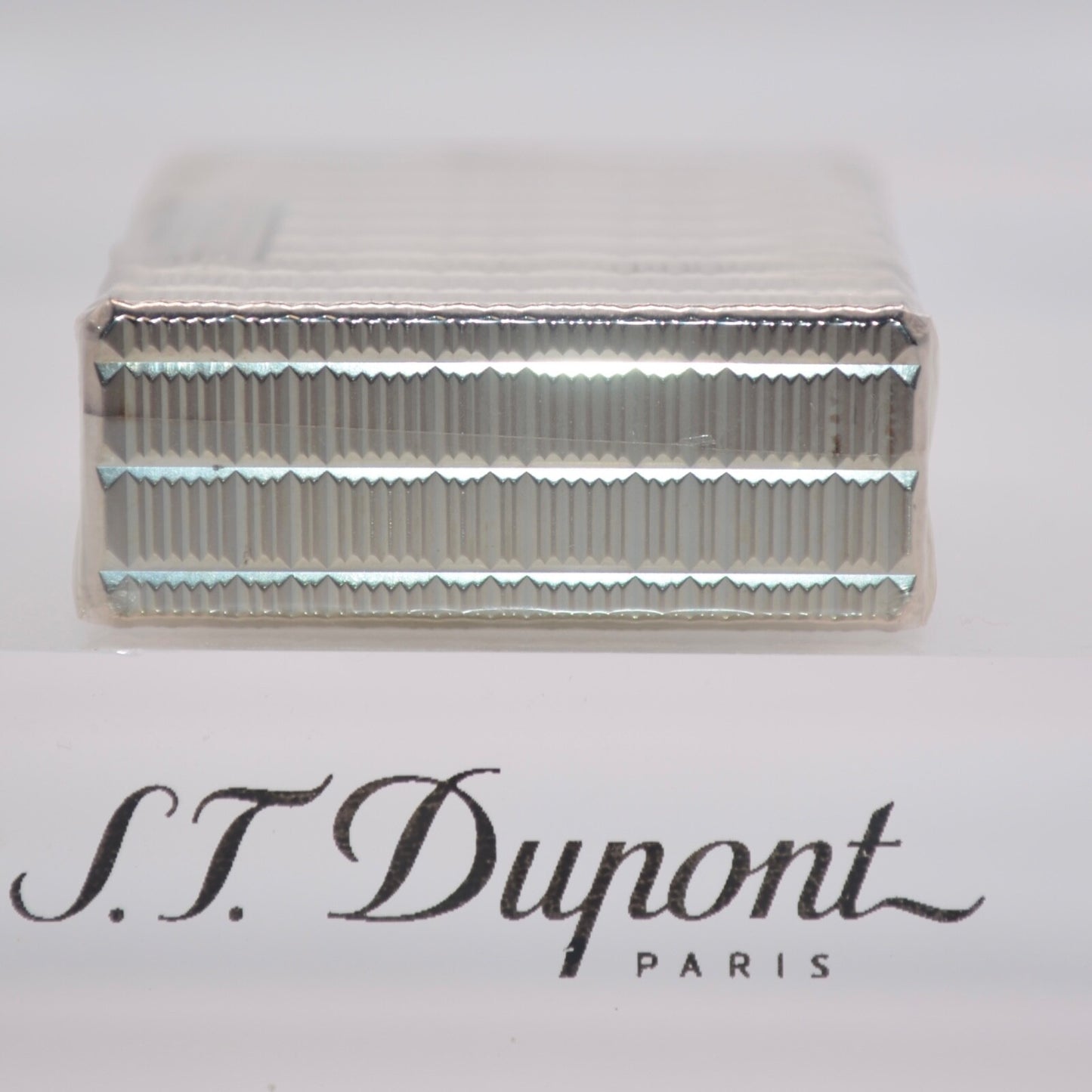 Brand New Sealed_Dupont Lighter silver plate