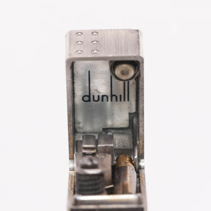 Dunhill Lighter Chromium plate Pindot Pattern_Ultrasonically cleaned _Working