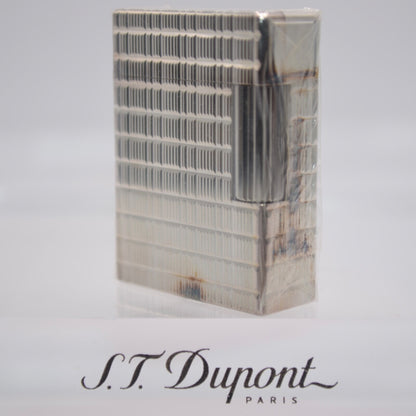 Brand New Sealed_Dupont Lighter silver plate